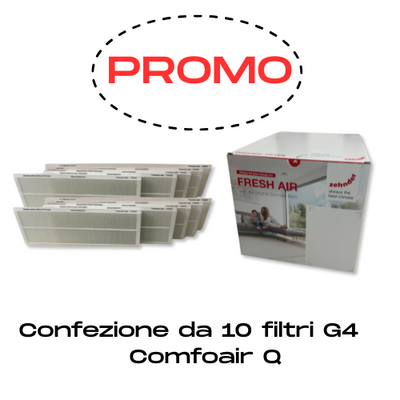 Confezione 10 filtri per ComfoAir Q - ISO Coarse (G4)