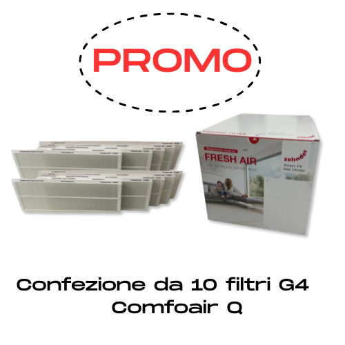 Confezione 10 filtri per ComfoAir Q - ISO Coarse (G4)