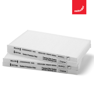 Coppia di filtri-ricambio ISO Coarse # 60% (G4/G4) per telaio riutilizzabile per ComfoAir Standard-350-500-550