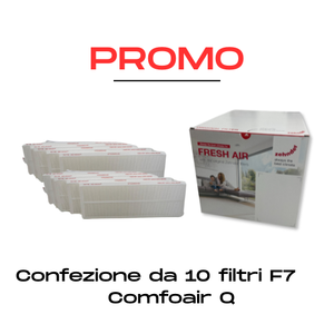 Confezione 10 filtri ISO ePM1 (F7) - ComfoAir Q 350/450/600
