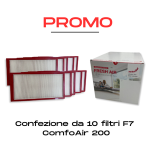 Confezione 10 filtri per ComfoAir 200 - ISO Coarse (F7)