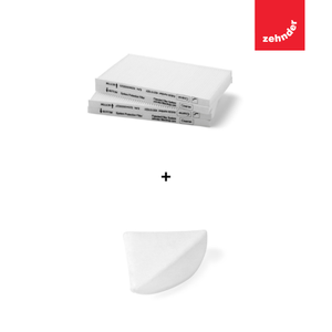 Kit Filtri di Ricambio ISO Coarse G4G4 + Filtri Bocchette coniche DN 125 per ComfoAir 350550– VMC Zehnder - Copia