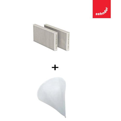 Kit Filtri di Ricambio ISO Coarse/ePM1 G4/F7 + Filtri Bocchette coniche DN 125 per ComfoAir 180 – VMC Zehnder