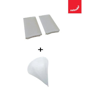 Kit Filtri di Ricambio ISO Coarse G4/G4 + Filtri Bocchette coniche DN 100 per ComfoAir 180 – VMC Zehnder