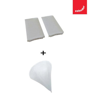 Kit Filtri di Ricambio ISO Coarse G4/G4 + Filtri Bocchette coniche DN 100 per ComfoAir 180 – VMC Zehnder