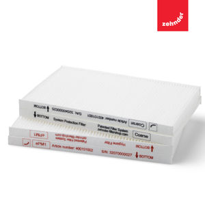 Coppia di filtri-ricambio ISO ePM1 e ISO Coarse # 60% (F7/G4) per telaio riutilizzabile per ComfoAir Standard-350-500-550